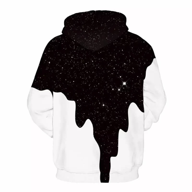 Galaxy drip clearance hoodie